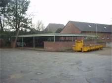 Das ist der alte Fahrradschuppen