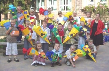 Klasse 1b mit Frau Winzen