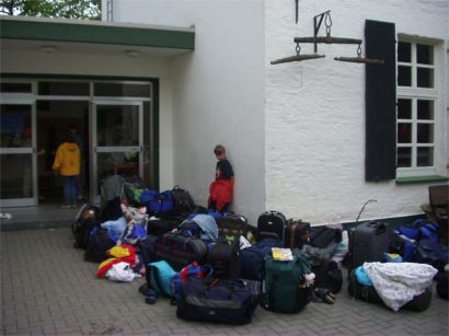 Die Abreise am Freitag