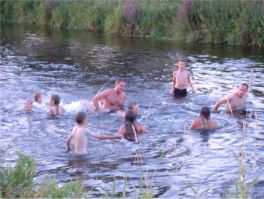 Auch die Eltern brauchten Abkhlung