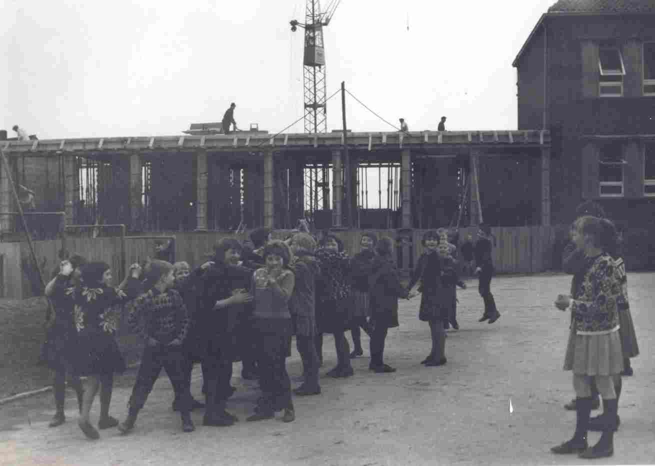 Anbau Schule Veen 1966